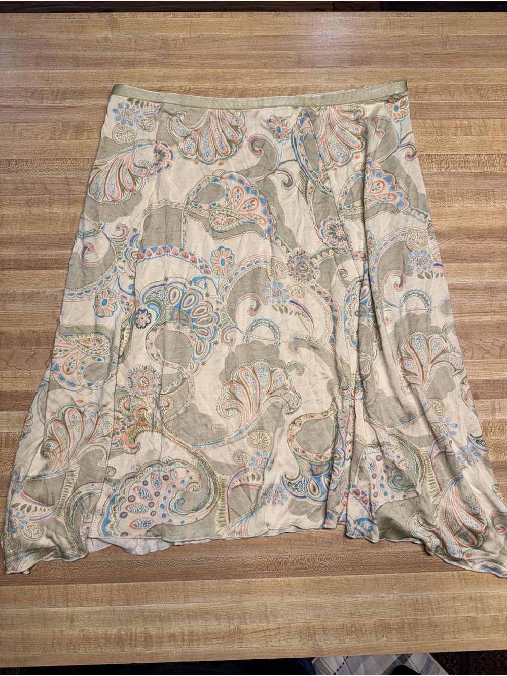 New Women Lg 12/14 Tommy Bahama‎ Floral 100% Silk Skirt
